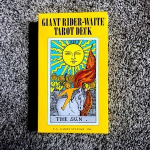 Giant Rider Waite Tarot Deck